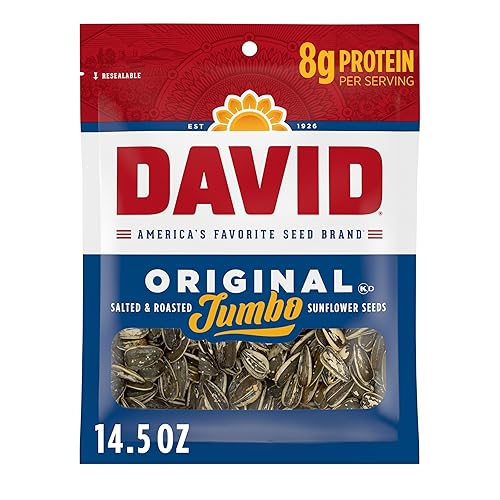 DAVID Sunflower Seeds, Original Flavor, 14.5 oz.