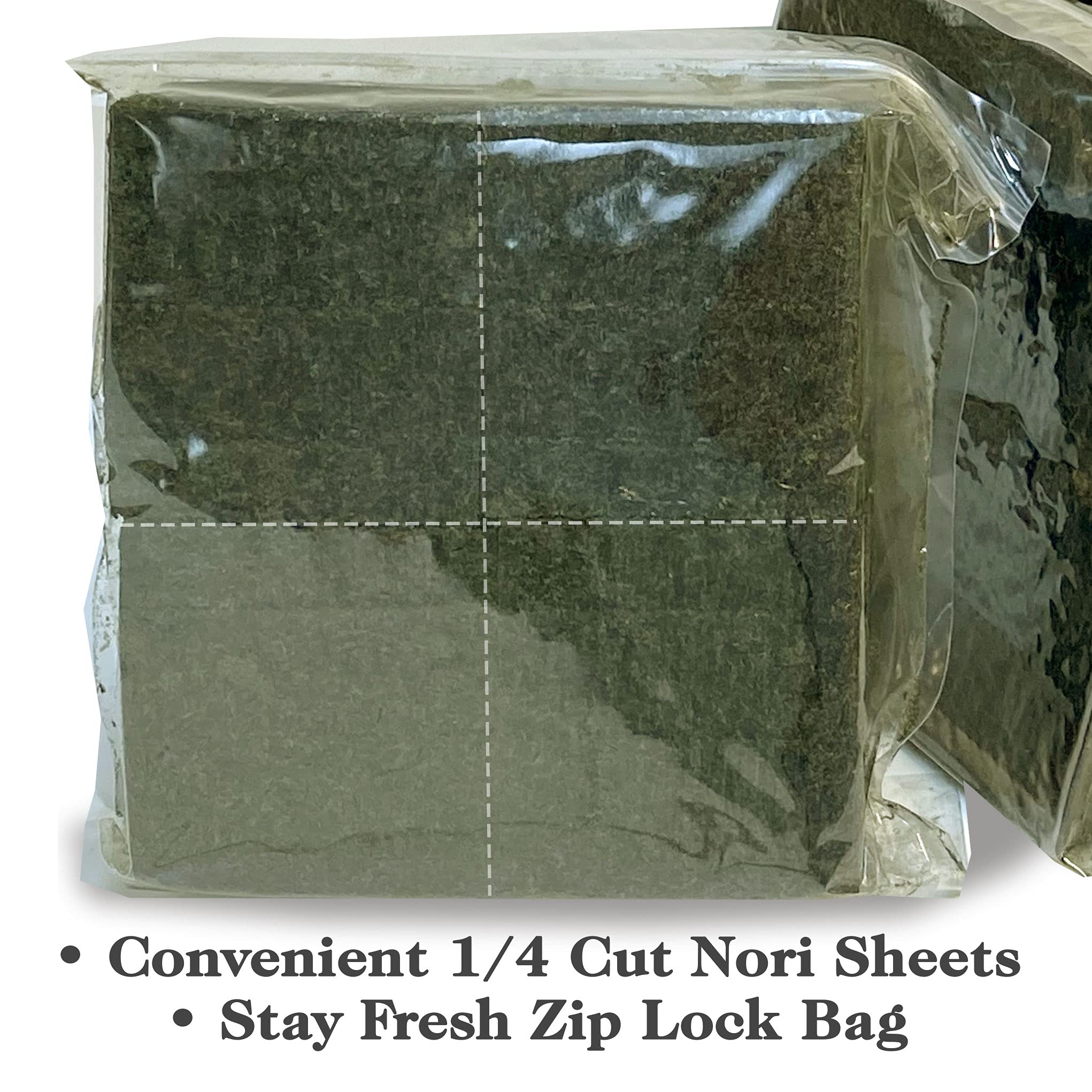 Kozen Ramen Pro Nori Seaweed Sheets for Ramen, 4x500ct sheets bulk restaurant quality