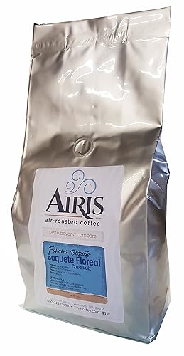 Panama Boquete Floreal Coffee, Casa Ruiz, Whole Bean, AIR ROASTED COFFEE by Airis Coffee Roasters (2.2lbs) (5 lbs)