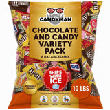 CANDYMAN Candy Variety Pack, Bulk Candy, 10 lb, Individually Wrapped