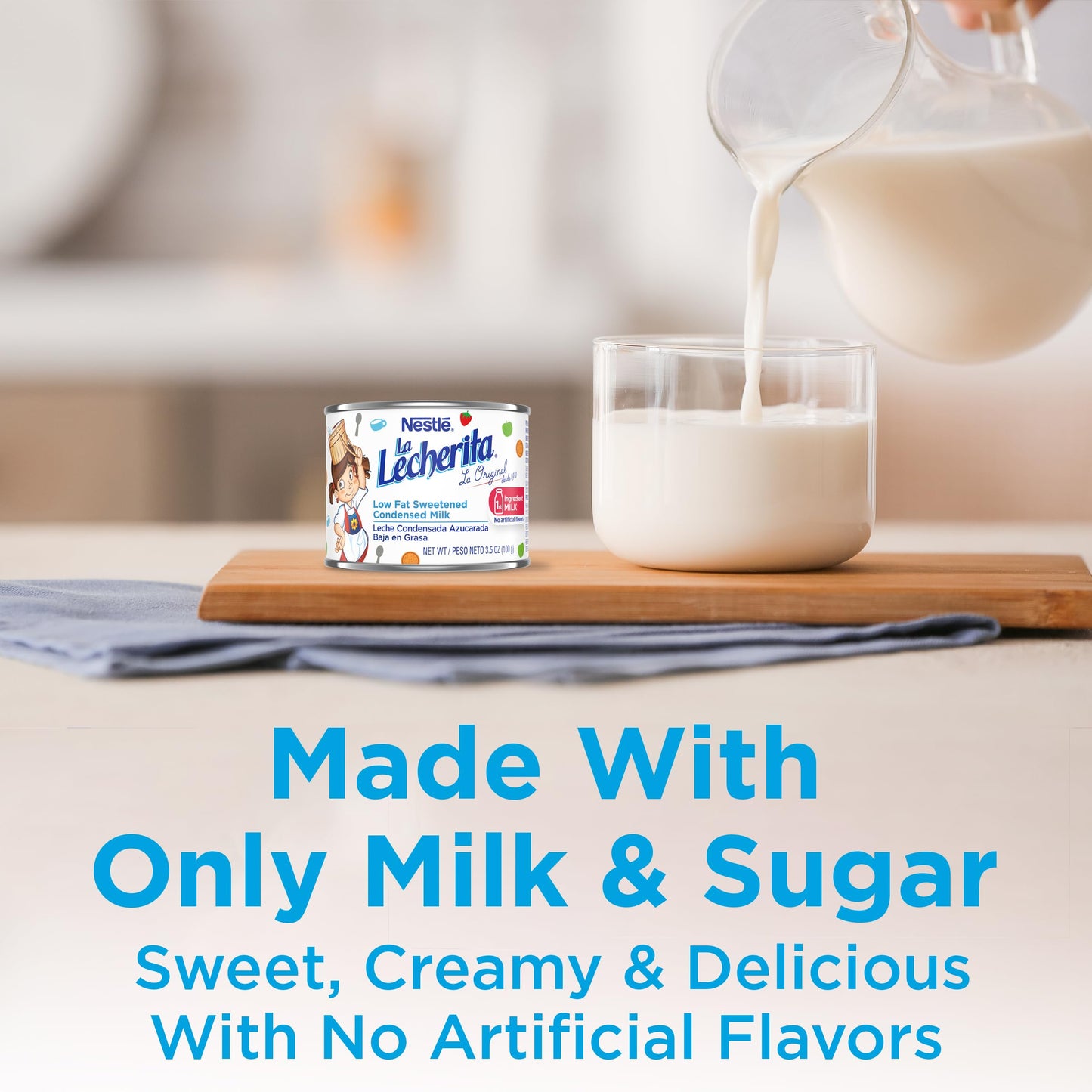 Nestle La Lecherita Lowfat Sweetened Condensed Milk