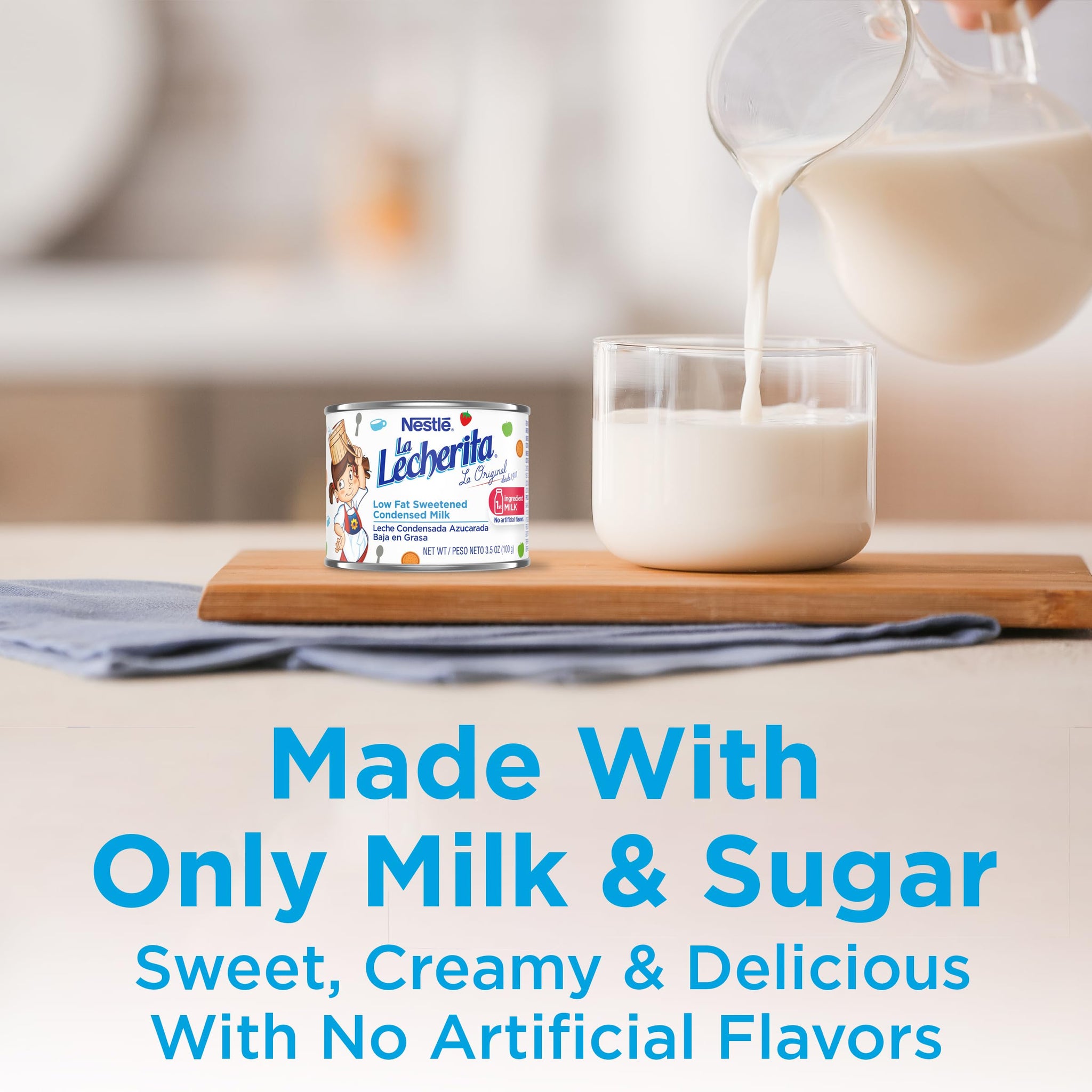 Nestle La Lecherita Lowfat Sweetened Condensed Milk