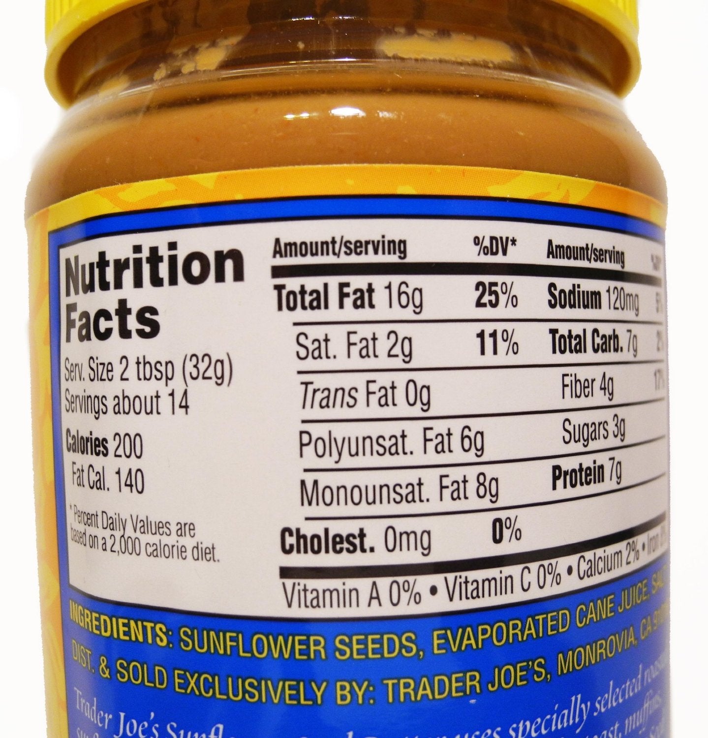 2 Pack Trader Joe's Sunflower Seed Butter