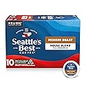 Seattle’s Best Coffee, Medium Roast K-Cup Coffee Pods, House Blend, 100% Arabica, 1 Box (10 Pods)