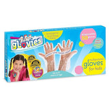gLovies - My Mom Knows Best - 50 Multipurpose Latex-Free Disposable Gloves for Kids - 50 Count - Kindergarten to 3rd Grade