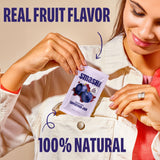 Smash Foods Grape Jam Squeeze Packets | 10 Single Serve | Natural, Keto & No Sugar Added | Vegan & Upcycled Fruit Spread | Low-Calorie, Superfood