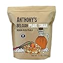 Anthony's Belgian Pearl Sugar, 1.5 lb, Batch Tested and Verified Gluten Free, Medium Sized Pearls