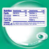 MENTOS Pure Fresh Sugar Free Gum, Spearmint, 50 Piece Bottle, Pack of 4