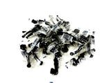 La Pipette 0.6 oz Individually Wrapped Black Licorice Pipes in a BlackTie Box (Pack of 30)