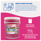 Ultra Clean Platinum Multipurpose Cleaner, Non-Abrasive and Bleach-Free, for Kitchen Counters, Bathroom Floors and Garage Spaces, Passion Fruit, 5 Gal