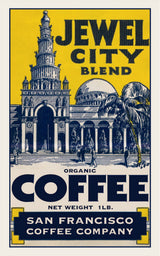 Jewel City Blend Coffee Commemorating the Panama Pacific International Exposition