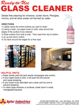 Apter Industries Ready-To-Use Glass Cleaner Ammonia-Free, 32oz. (Pack of 2)
