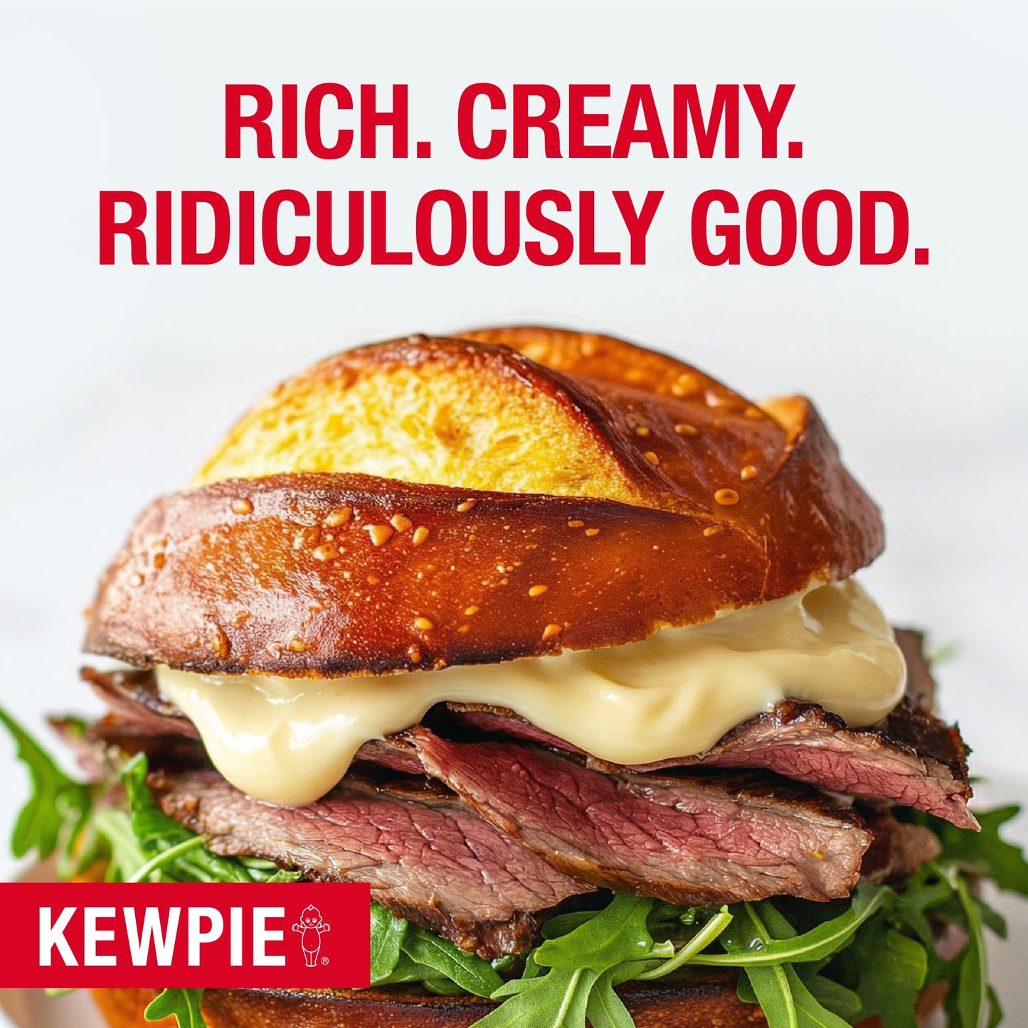 KEWPIE Mayonnaise (Product of USA), Authentic Japanese-Style Mayonnaise, Rich & Creamy Umami Flavor, Made With Cage-Free Eggs, Gluten Free, Kosher