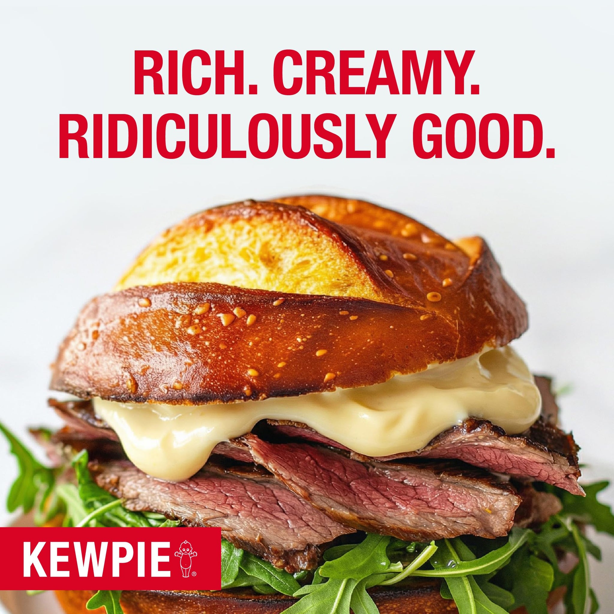KEWPIE Mayonnaise (Product of USA), Authentic Japanese-Style Mayonnaise, Rich & Creamy Umami Flavor, Made With Cage-Free Eggs, Gluten Free, Kosher