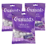 Choward's Violet Mints Candy Bag | Bold Aromatic Flavor | Perfect for Snacks in Lunchboxes, Travel, Sharing, and Gifting | Nostalgic Vintage Candy | 3