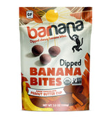 Barnana Organic Chewy Banana Bites, Peanut Butter Cup, 3.5 Ounce (Pack of 12)