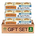 Salutem Vita - Sourdough English Muffins 6 Count, 13 oz, Gift Set - Pack of 3