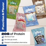 My Cookie Dealer Protein Toaster Pastry Snacks, Variety 5 Pack - 20g High Protein Snacks for Adults - Healthy Post Workout & On-The-Go Travel Treats