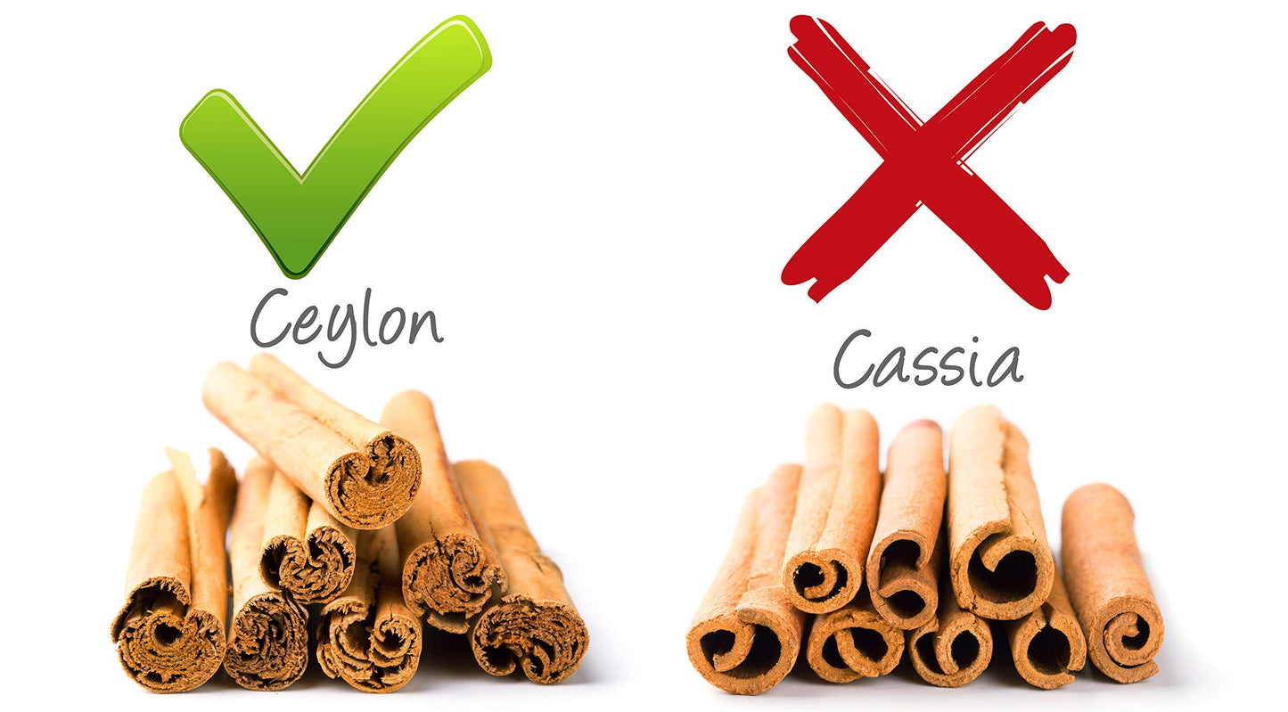 Ceylon Cinnamon Powder (1LB) | 100% CERTIFIED Organic | Freshly Ground Premium Sri Lanka Cinnamon For Exquisite Flavor and Aroma | Gluten Free