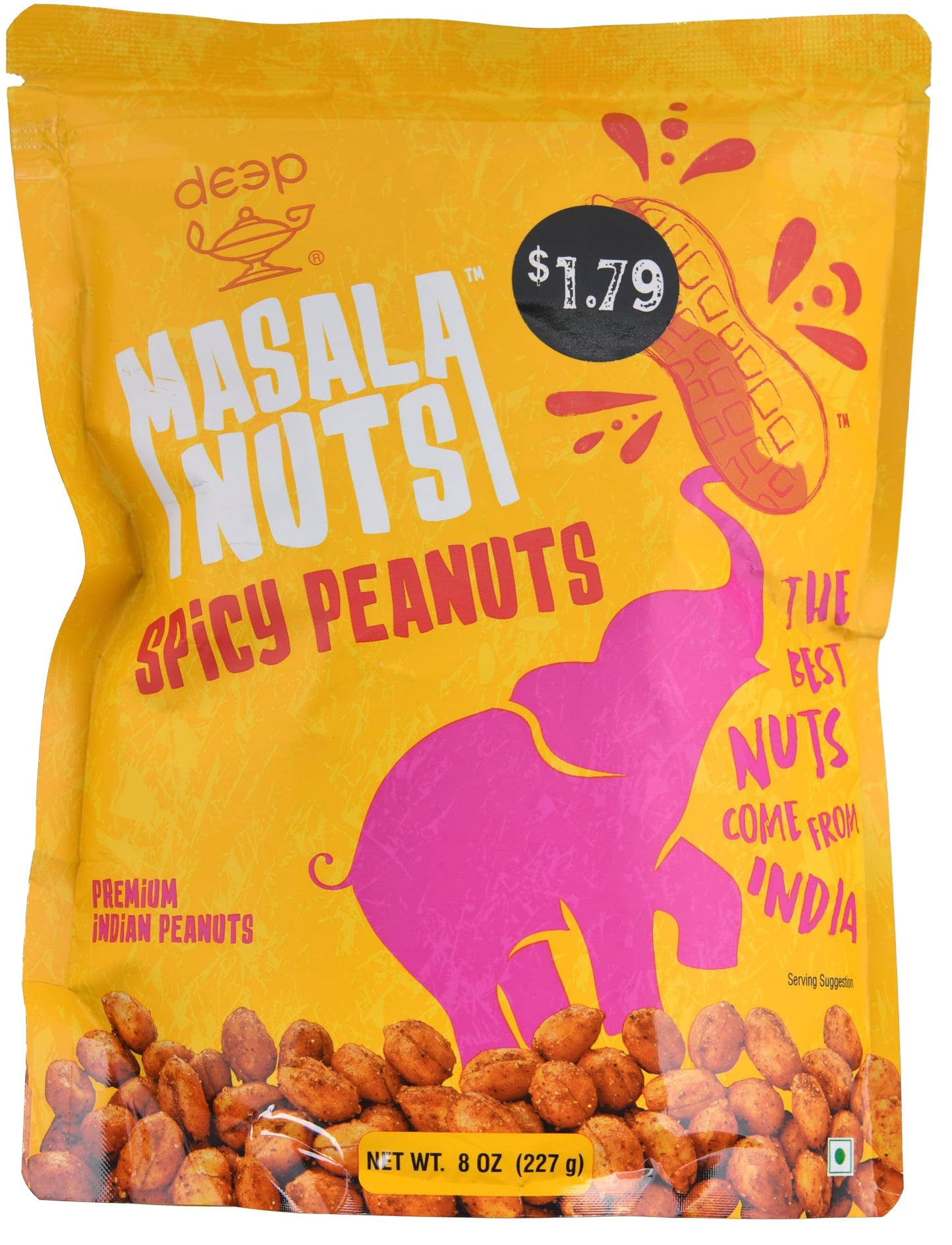 Masala Nuts Spicy Peanuts (8oz)