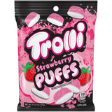 Strawberry Puffs, 4.25oz Bags (Pack of 3), Pink Gummy Candy
