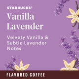Starbucks K-Cup Coffee Pods, Flavored Hot or Iced Coffee, Vanilla Lavender, 10 Keurig Pods