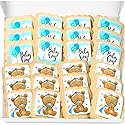Baby Shower Cookies Baby Boy 24 PACK Dessert Table Party Favors Decorated Individually Wrapped Sugar Cookies Gift
