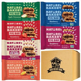 Whole Wheat Fig Bars Variety Pack. Includes 12 Pack-Two of Each Nature's Bakery Fig Bar Strawberry, Apple Cinnamon, Raspberry, Peach Apricot