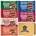 Whole Wheat Fig Bars Variety Pack. Includes 12 Pack-Two of Each Nature's Bakery Fig Bar Strawberry, Apple Cinnamon, Raspberry, Peach Apricot