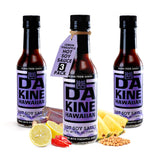 Da Kine Hawaiian Hot Soy Sauce - Citrus Soy Sauce Made with Pineapple Juice - Great for Marinades, Dipping, Grilling & Everyday Cooking - Chicken