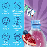 Crystal Light Immunity Support Blueberry Pomegranate naturally flavored with other natural flavor Powdered Drink Mix, .07 oz Packets, 10 per Box