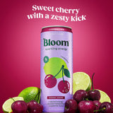 Bloom Nutrition Sparkling Energy Drink - Natural Caffeine, Zero Sugar, 180mg Caffeine - Antioxidant-Rich w/Green Coffee Bean, Green Tea Extract