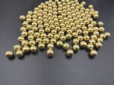 Gold Pearl Sugar Sprinkles 4.23 oz, 10mm Candy Pearls Ideal for Baking, Cake and Cupcake Toppers, Cookie Decoration, Ice Cream Topping, Wedding Shower