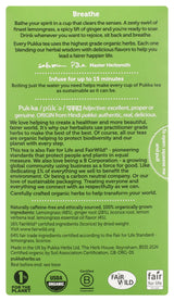 Pukka, Tea Herbal Lemongrass Ginger Organic, 1.27 Ounce