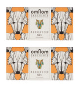 OmNom Madagascar Dark Chocolate | 66% Single Origin Madagascar Cacao | Icelandic Bean To Bar Chocolate by OMNOM CHOCOLATE REYKJAVIK | 2 x 60g Bar