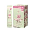 The Harmony Matcha Strawberry (10 Sticks) Premium Japanese Matcha Powder, Rich in Antioxidants & L-Theanine, Sweetened with Organic Sugar, No