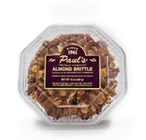Western Nut Company Brittle Gift in 1lb Plastic Tray, Candy & Chocolate Gifts - Almond Brittle