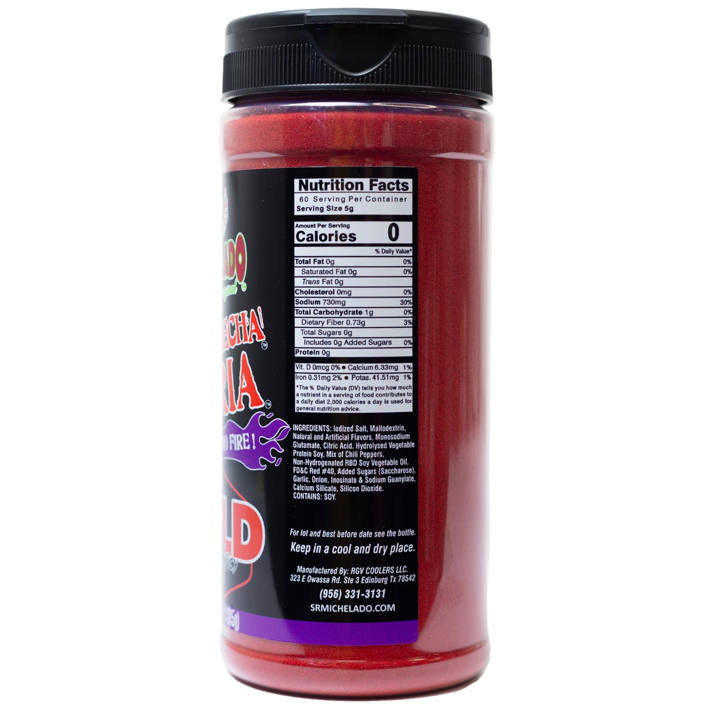 Azu-Mecha Furia BOLD Spice & Spicy - Sr. Michelado - Snack Seasoning - Powder for snacks, veggies, chips, carne seca, chicken, ceviche, fries, etc.