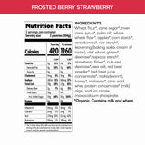Nature's Path Organic Frosted Berry Strawberry Toaster Pastries, 11 oz (Pack of 1), Non-GMO