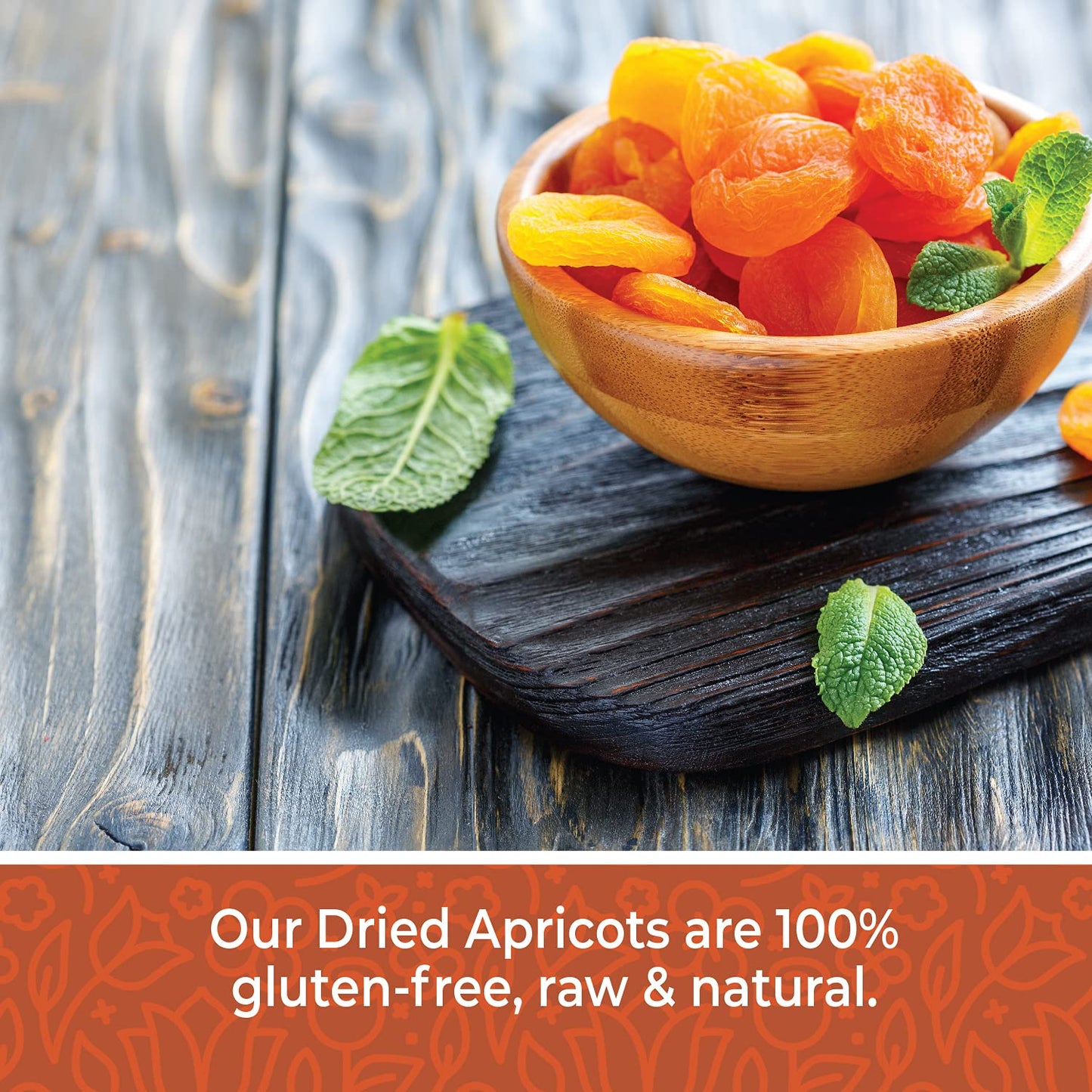 Dried Apricots No Sugar Added, 1 Pound. Turkish Apricots Dried Fruit, Dry Apricot Bulk, Apricots. All Natural, Non-GMO.