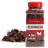 Eastanbul Echinacea Purpurea, 4.2oz Dried Echinacea Flowers & Leaves, Loose Leaf Whole Equinacea Herb, Premium Quality, Herbal Tea & Infusion