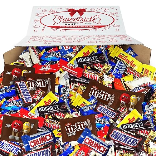 Chocolate Candy Variety Pack, Bulk Chocolate Candy For Parties, 5 LB Assorted Chocolate Candy Variety Pack, Delicious Mixed Chocolate Candy Assortment