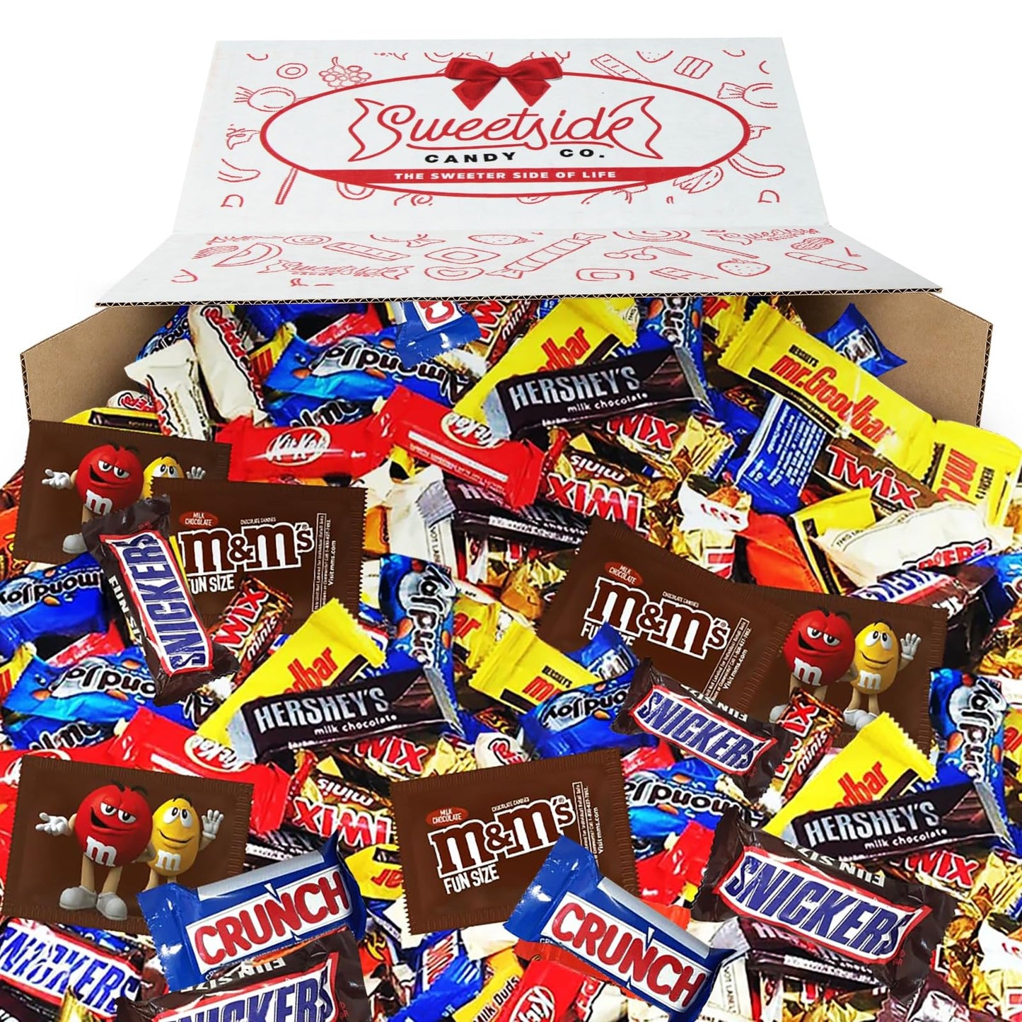 Chocolate Candy Variety Pack, Bulk Chocolate Candy For Parties, 5 LB Assorted Chocolate Candy Variety Pack, Delicious Mixed Chocolate Candy Assortment