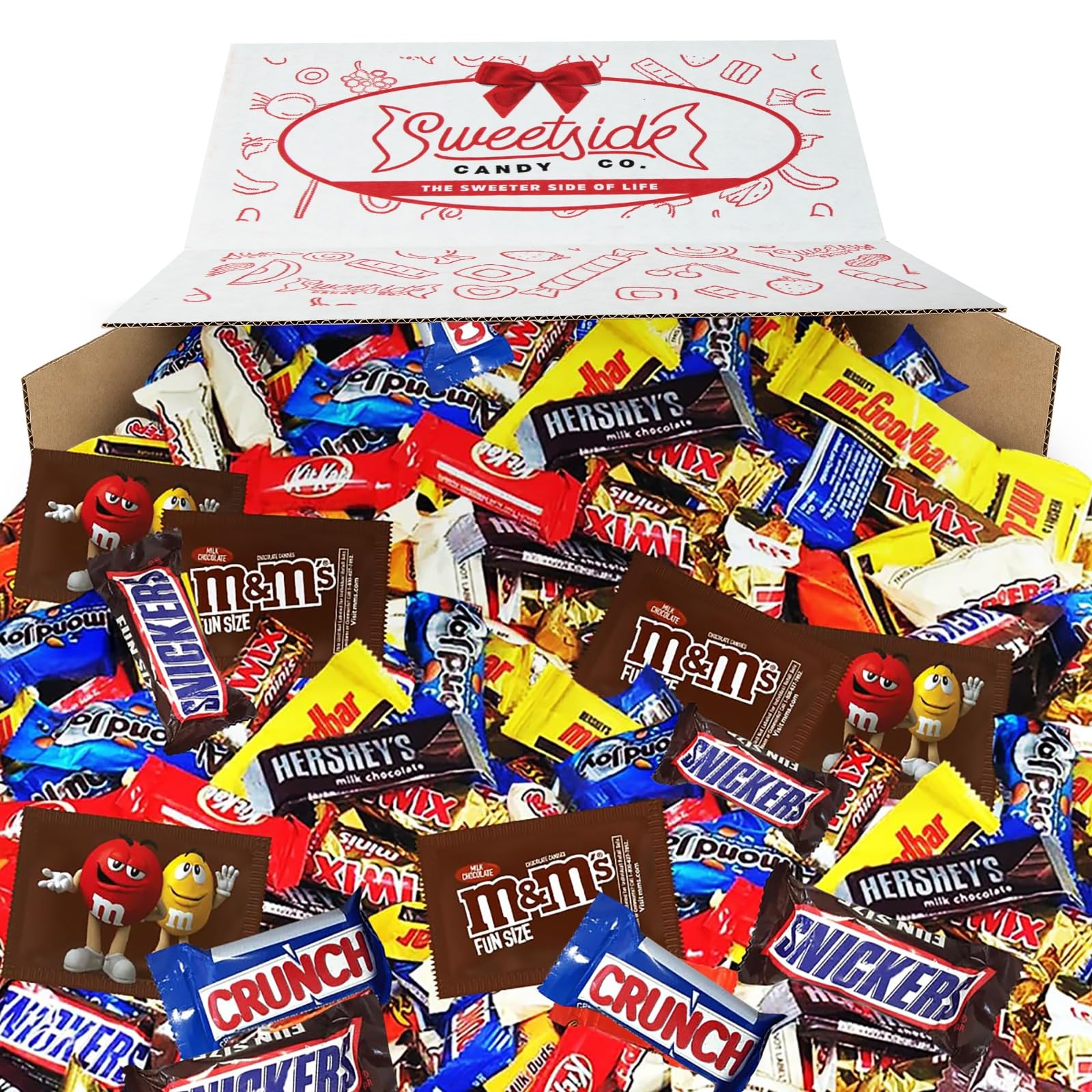 Chocolate Candy Variety Pack, Bulk Chocolate Candy For Parties, 5 LB Assorted Chocolate Candy Variety Pack, Delicious Mixed Chocolate Candy Assortment