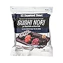Twice Roasted Seaweed Sheets - 7.50 in x 8.25 in, 100 Sheets - 250 grams (Also Available in 50 sheets -125 grams)