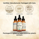 Organic Irish Moss - 2 oz in Glass Bottle - Khroma Herbal Products - Organic Sea Moss