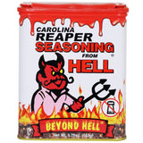 Carolina Reaper Seasoning From Hell - 5.25 oz. - SALT FREE Premium Gourmet Spicy Hot Carolina Reaper Seasoning for Buffalo Wings, Steaks, Chicken