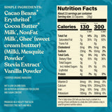 THE GOOD CHOCOLATE - Milk Chocolate Bars with 80% Less Sugar & Lower Net Carbs - Keto Chocolate Bar with Lower Calories, All Natural and Non-GMO Keto