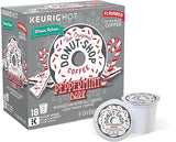 ArtMuseKitsMikash The Original Donut Shop Peppermint Bark Flavored Coffee - 18 K-Cups (1 Box)