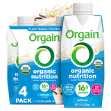 Orgain Organic Nutritional Vegan Protein Shake, Vanilla Bean - 16g Plant Based Protein, Meal Replacement, 21 Vitamins & Minerals, Fruits & Vegetables